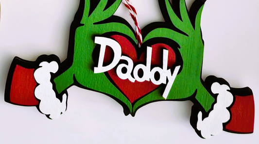 Whoville Christmas ornament with custom name